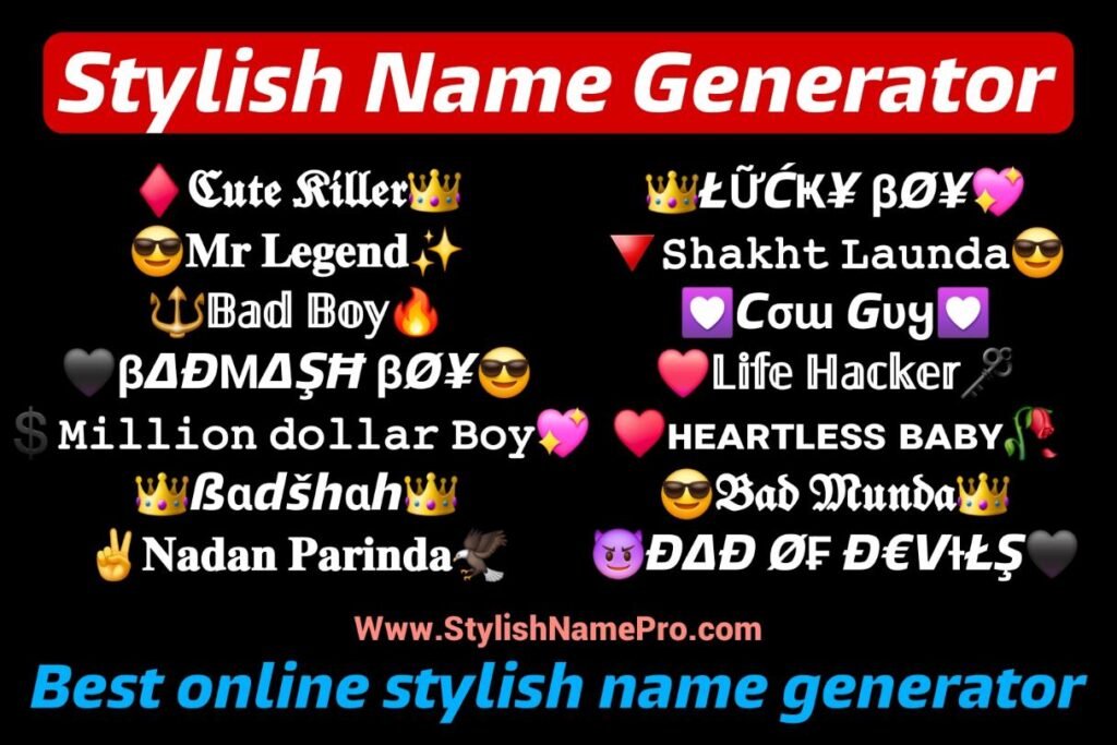 stylish name generator